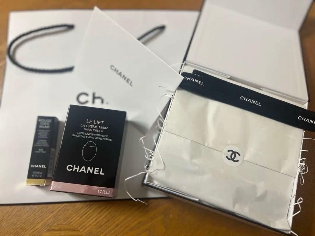 CHANELルリフトラクレームマン 50ml・ココバームリップセット新品未使用