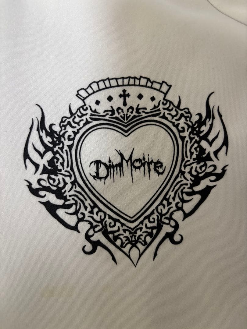 DimMoire【ディムモアール】ロゴプリントジャージ・パンツセット/White