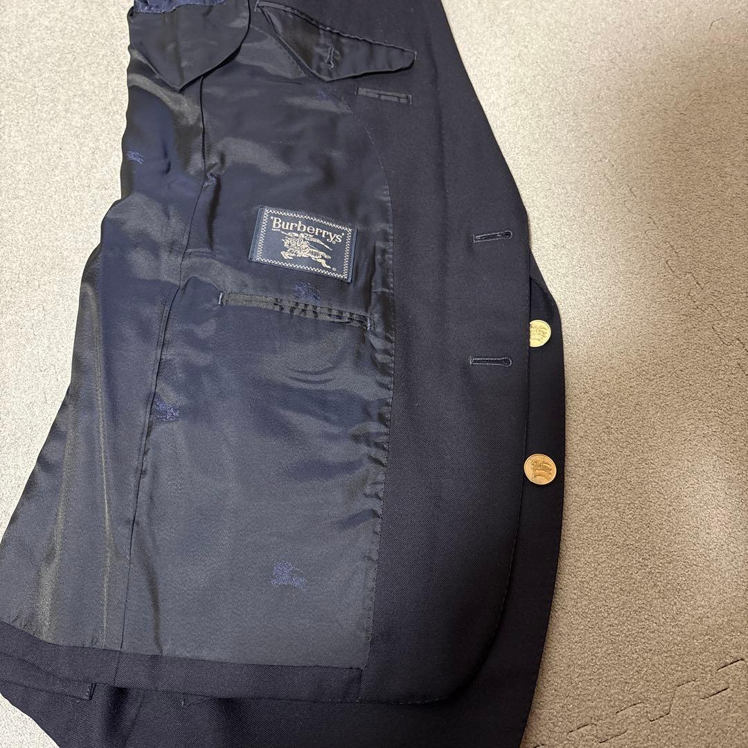 本日限定‼️【希少/美品】バーバリーズ紺ブレ ジャケット A5 Mタスマニアウール