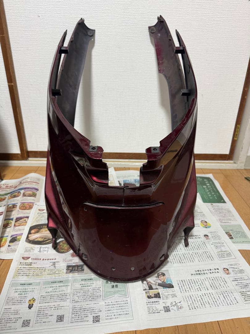 B*e様 アドレスV125g インナーカウル ワインレッド 廃盤 激レア