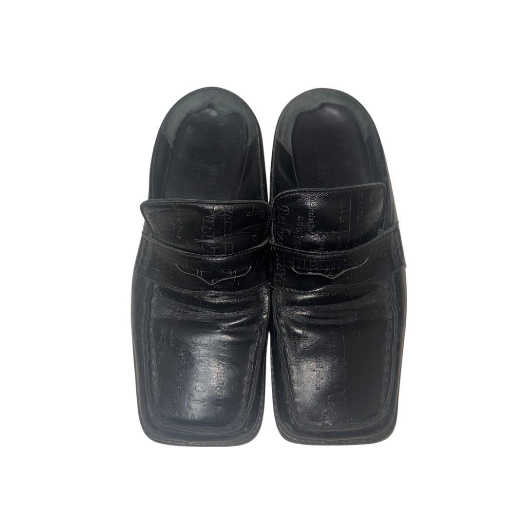 靴 Martine Rose 20AW Leather Mules