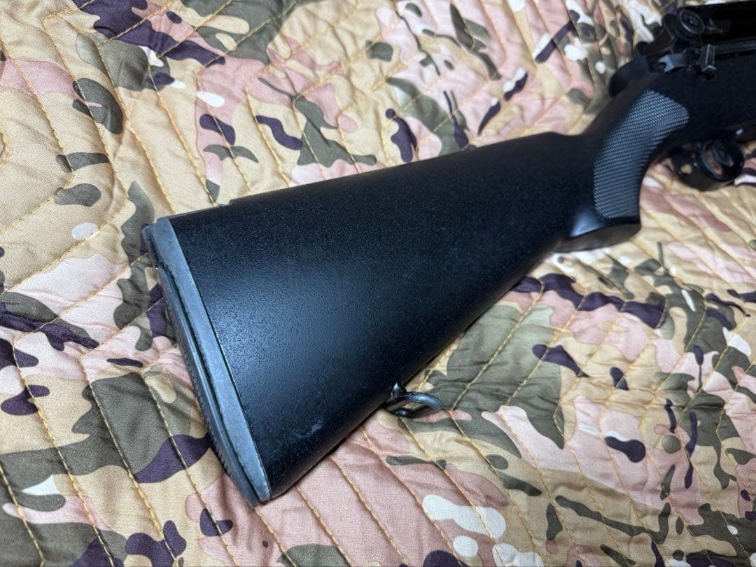 M14カービン　ソーコム☆カスタム☆ブラック☆マガジン2個付き☆バッテリー付き