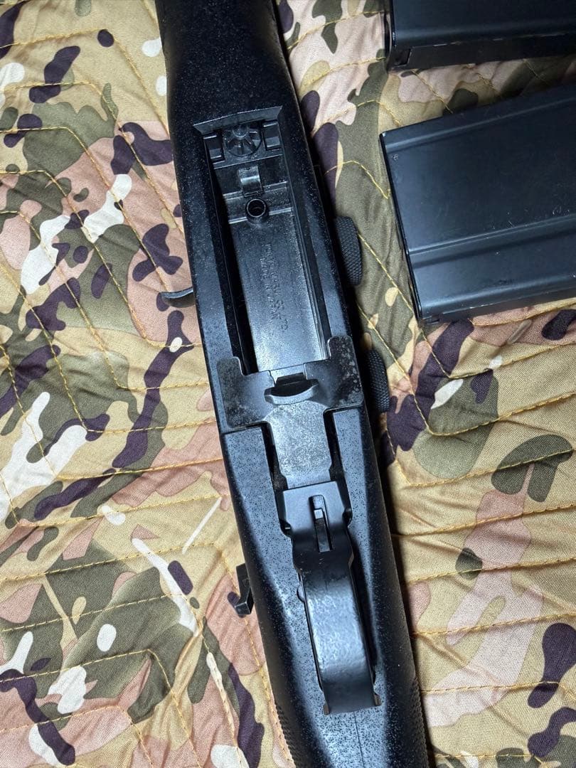 M14カービン　ソーコム☆カスタム☆ブラック☆マガジン2個付き☆バッテリー付き