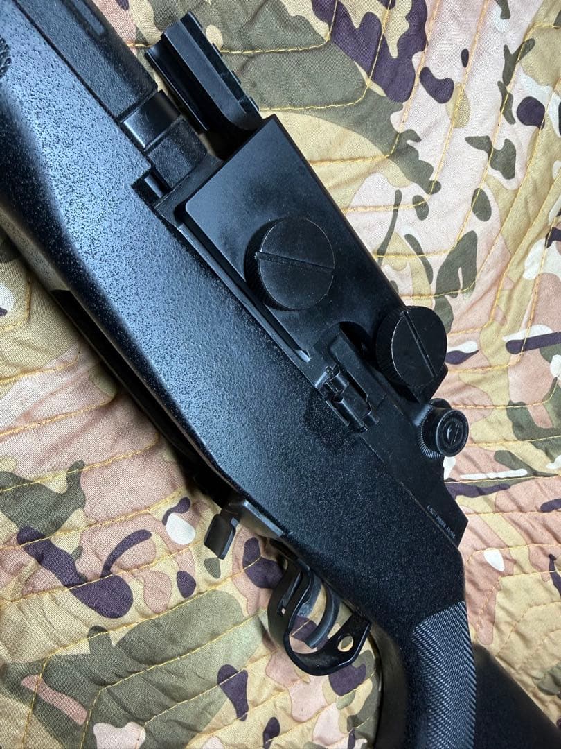 M14カービン　ソーコム☆カスタム☆ブラック☆マガジン2個付き☆バッテリー付き