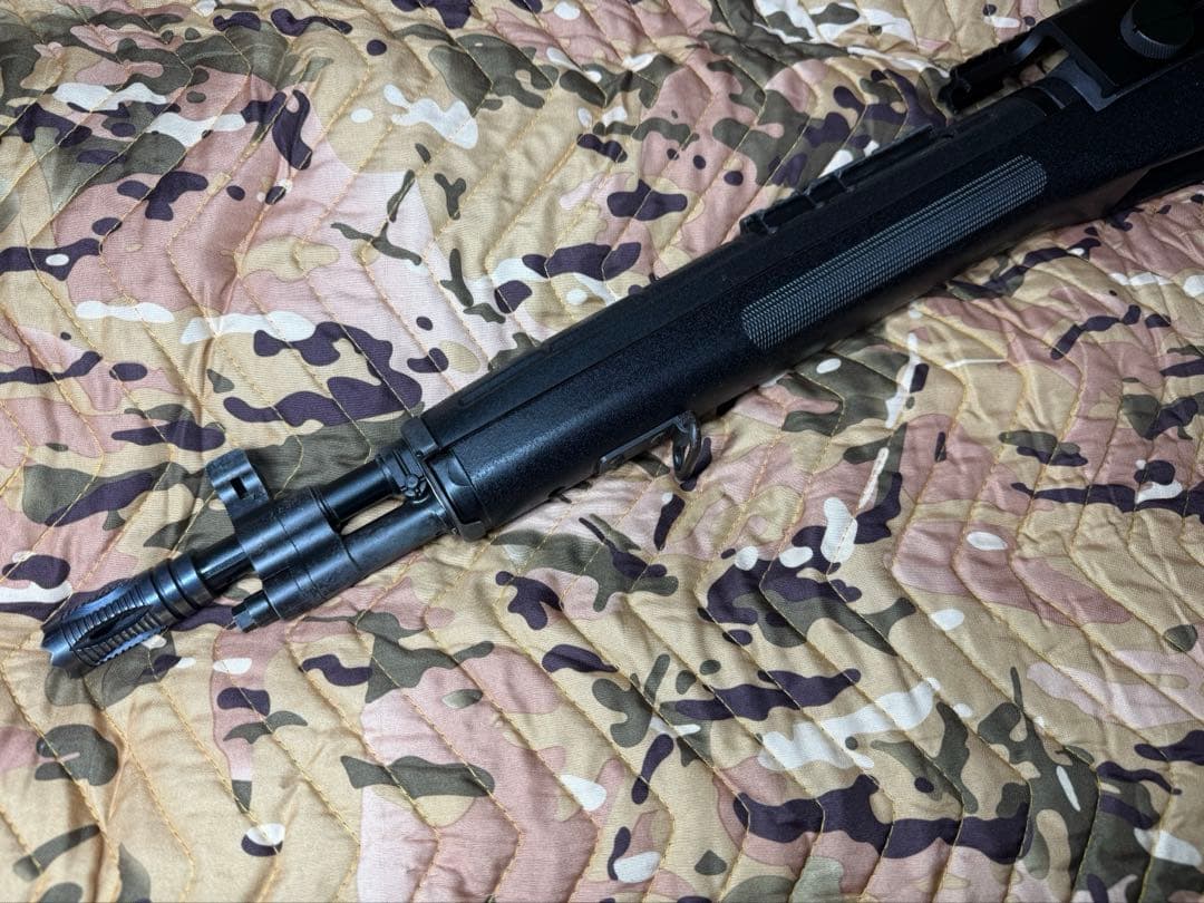 M14カービン　ソーコム☆カスタム☆ブラック☆マガジン2個付き☆バッテリー付き