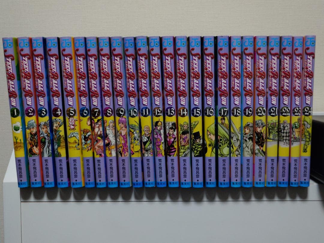 ジョジョ第7部 スティール・ボール・ラン（ジャンプコミックス）全巻セット
