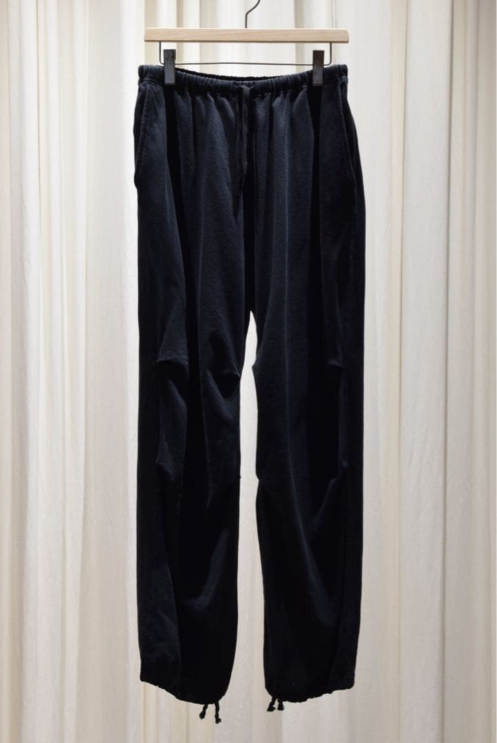 コモリ B01-05005 25SS コットンジャージ ニータックパンツ 2