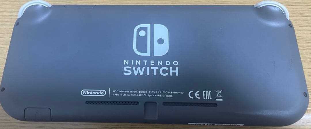 Nintendo Switch Lite グレー 本体　美品
