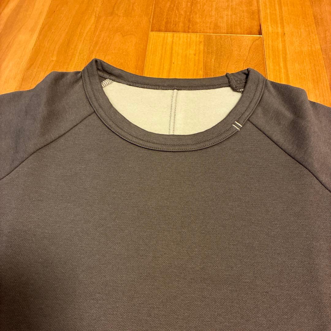 ハッピーママブラウンカットソー ワイドパンツブラウン グレーワンピースL