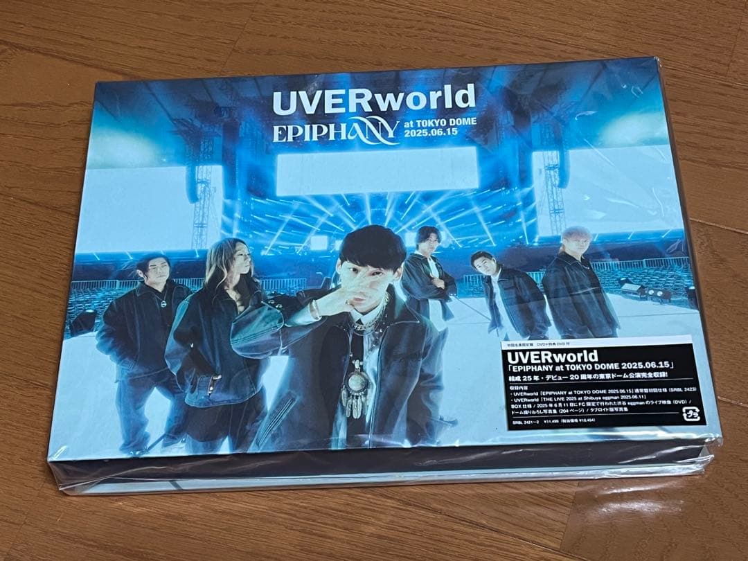 初回限定UVERworld EPIPHANY TOKYO DOME 【DVD】