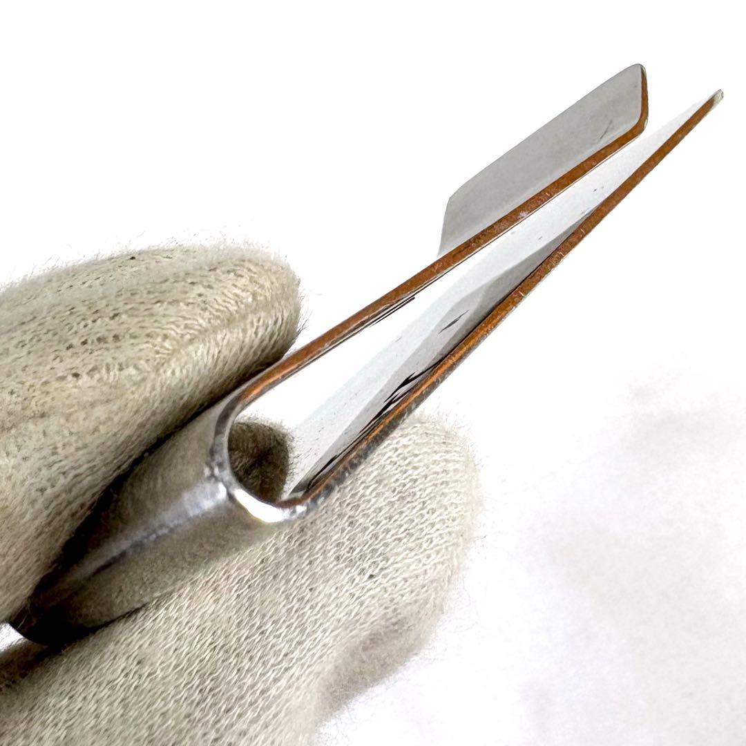 ルイヴィトン　LOUIS VUITTON マネークリップ　シャンゼリゼ　シルバー