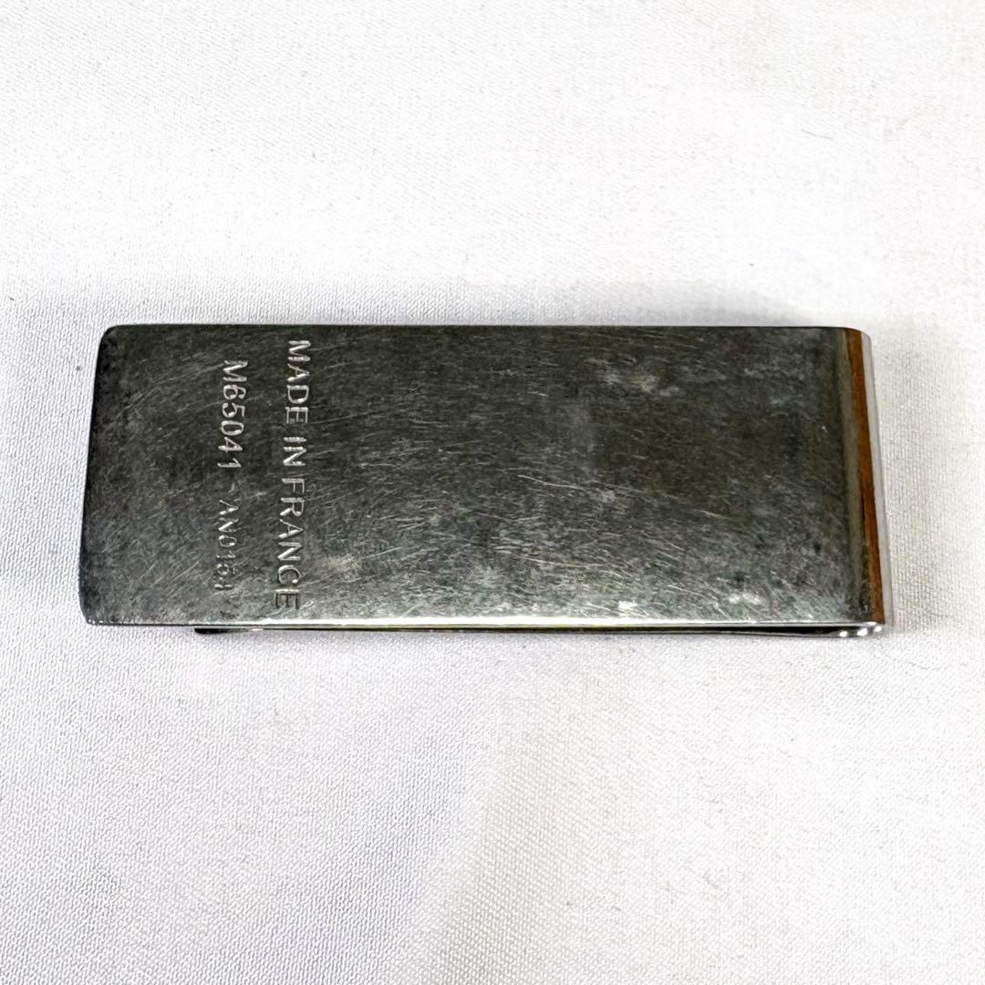 ルイヴィトン　LOUIS VUITTON マネークリップ　シャンゼリゼ　シルバー