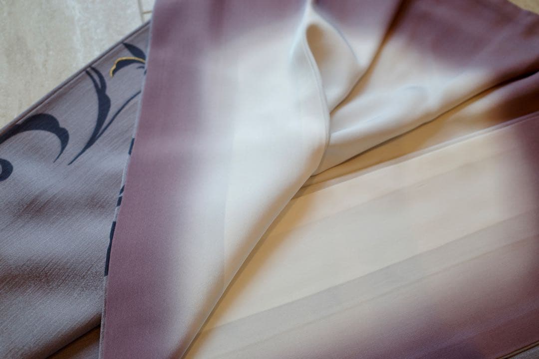 よ*ぴ様 上品な小紋 着物｜身丈165 裄68｜銀糸の名古屋帯おまけ付き