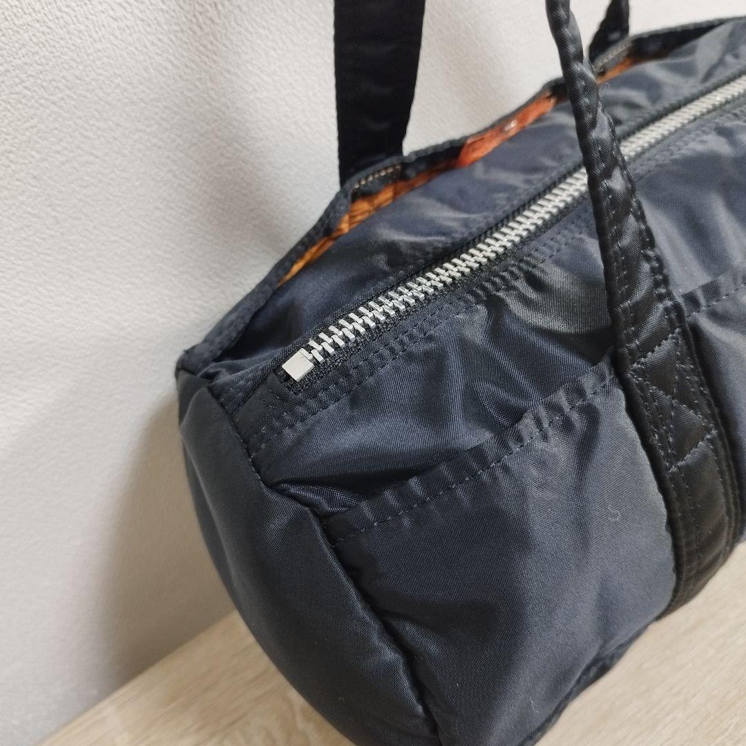 【美品】廃盤品　PORTER タンカー ドラムバッグ S ミニボストン ブラック