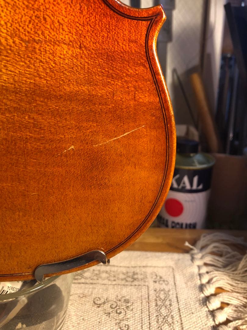 【駒&魂柱調整済】Suzuki分数バイオリンNo330 1/2 1984