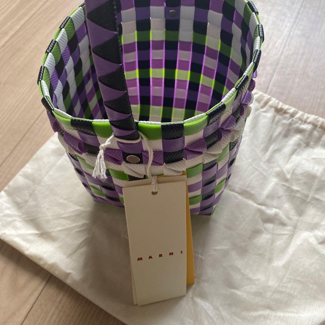 MARNI MARKET ワンハンドル バスケット