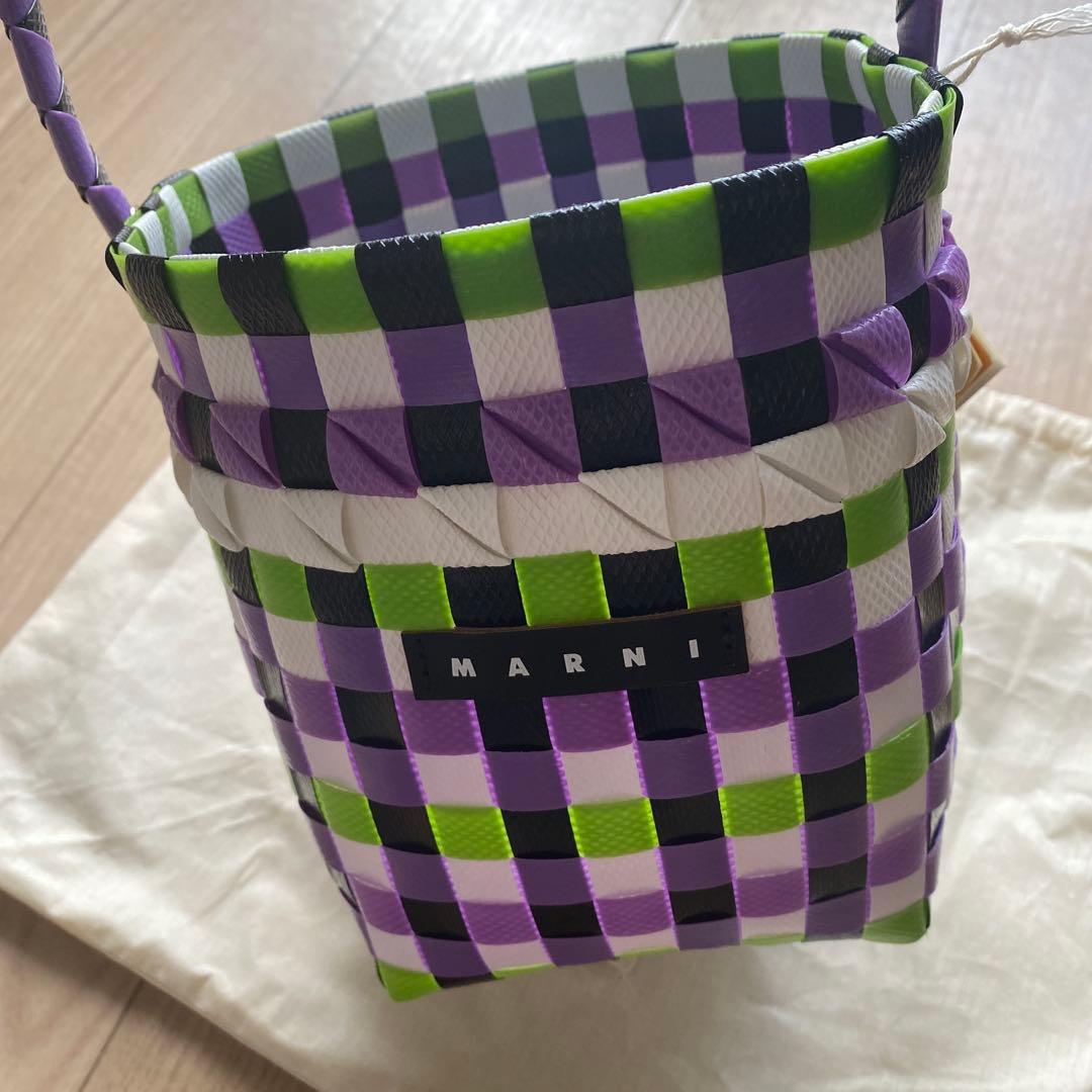 MARNI MARKET ワンハンドル バスケット
