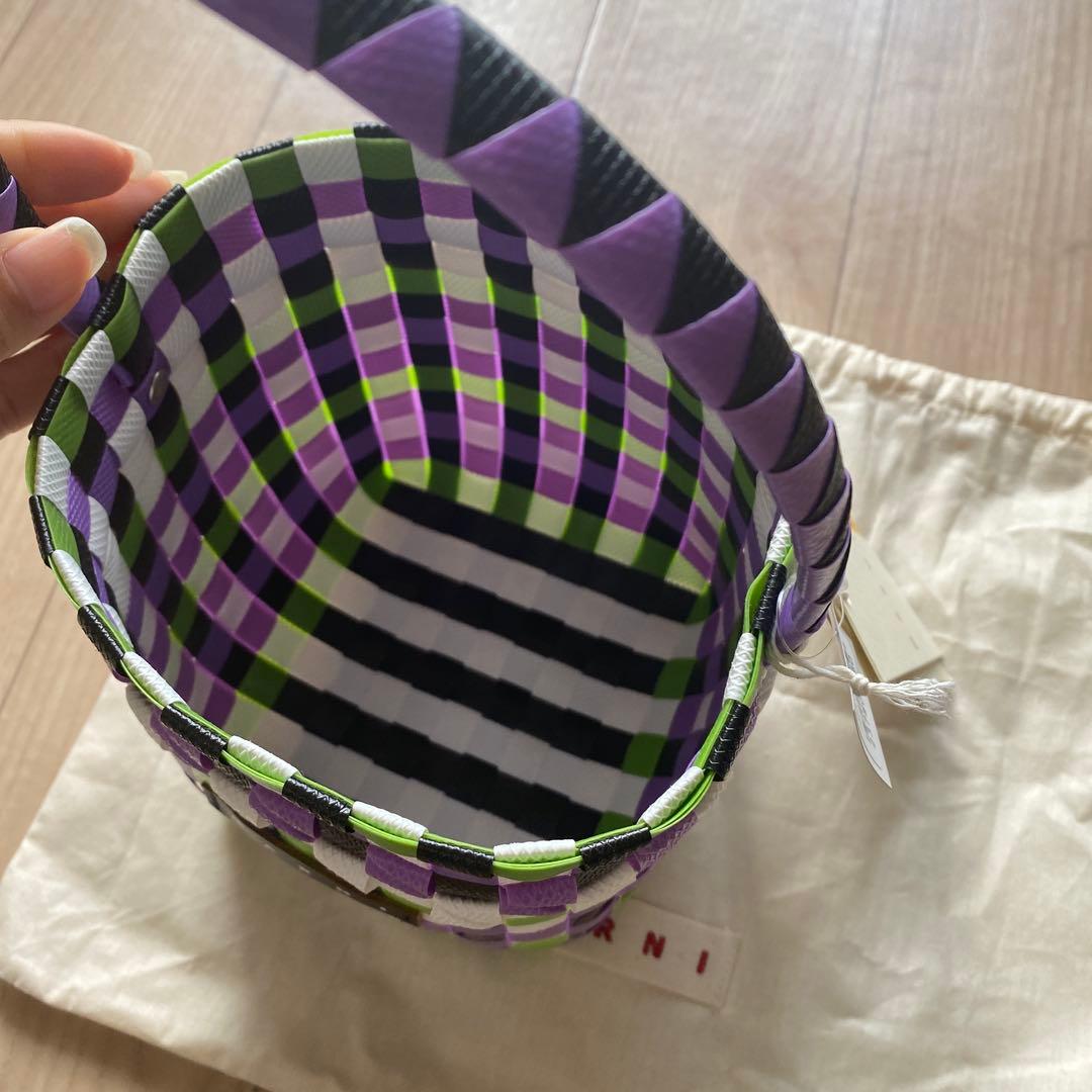 MARNI MARKET ワンハンドル バスケット