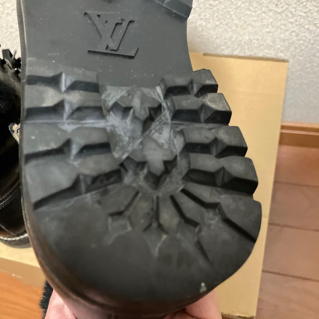 【最高級】ルイヴィトン ダミエ アンフィニ ムートンブーツ 2WAY 黒