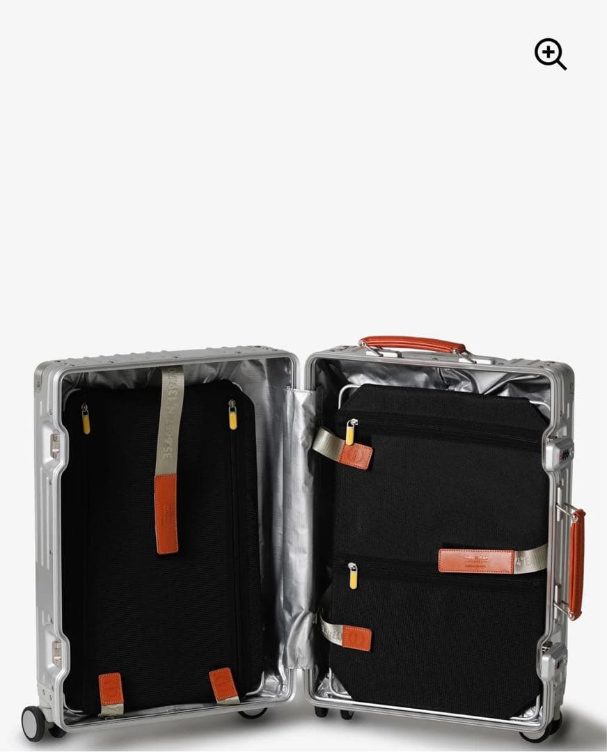 イノベーター アルミスーツケース 2025年モデル シルバー 36L 付属品付き