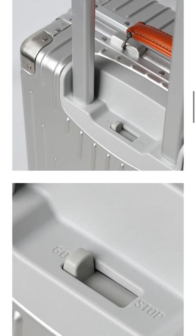 イノベーター アルミスーツケース 2025年モデル シルバー 36L 付属品付き