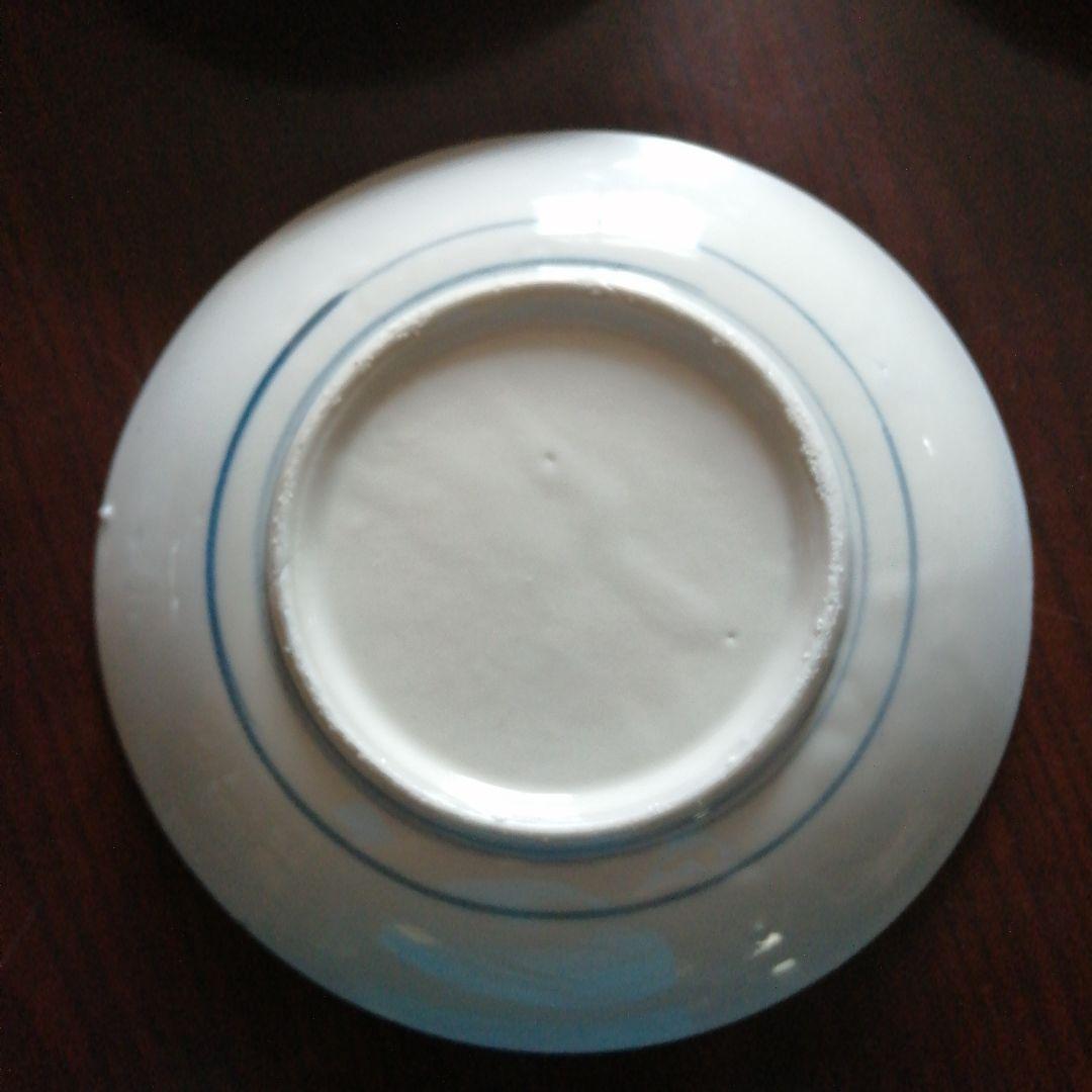 伊万里　色絵芙蓉手中皿　12枚　19cm　大正～昭和初期