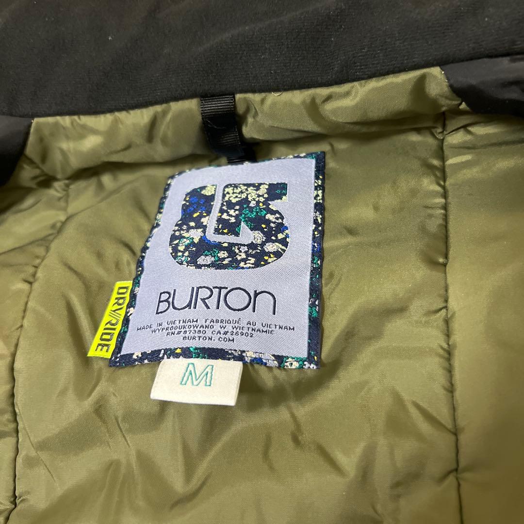 バートンBURTONスキー　スノーボードウエア　オリーブグリーンMサイズ
