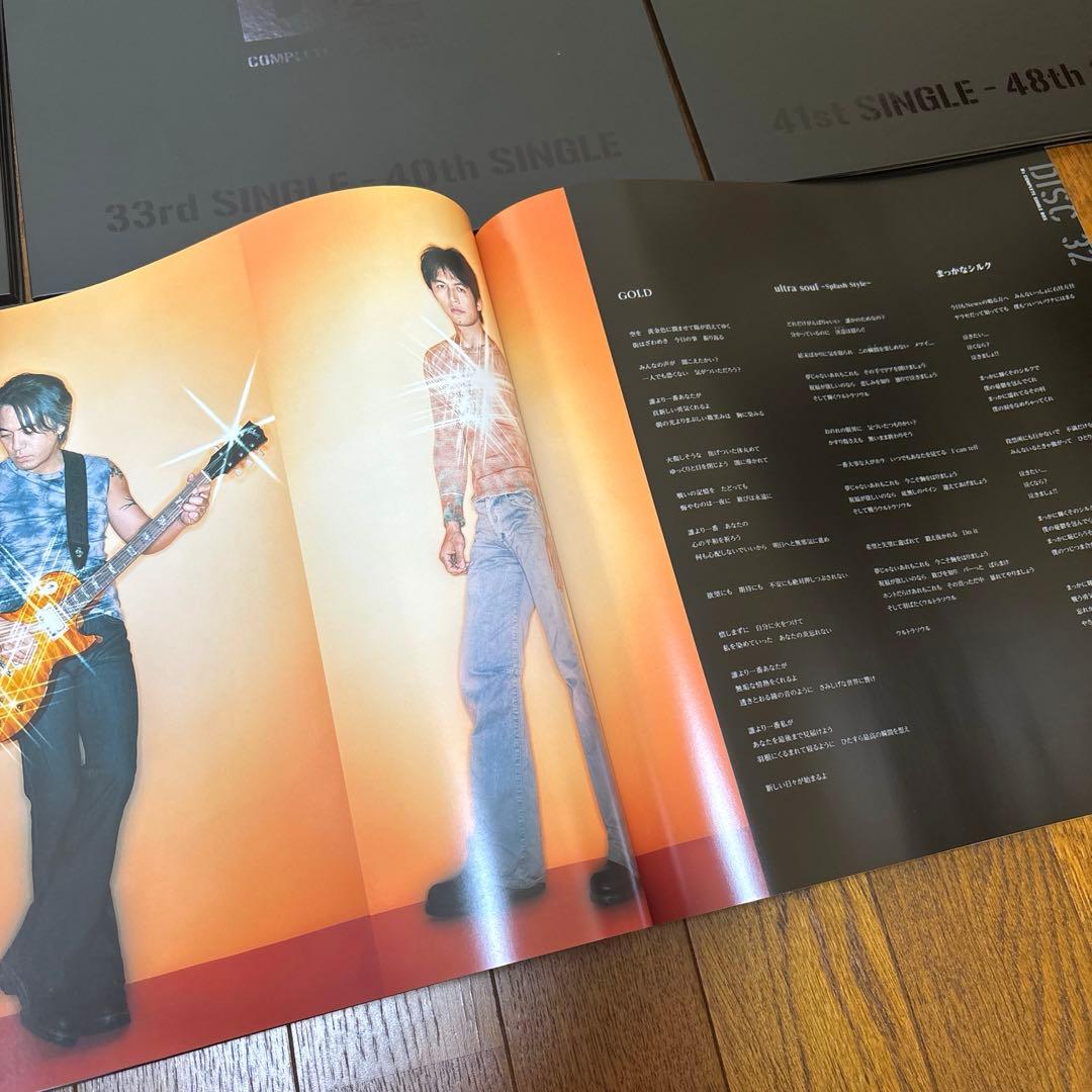 B’z 稲葉浩志 松本孝弘 COMPLETE SINGLE BOX