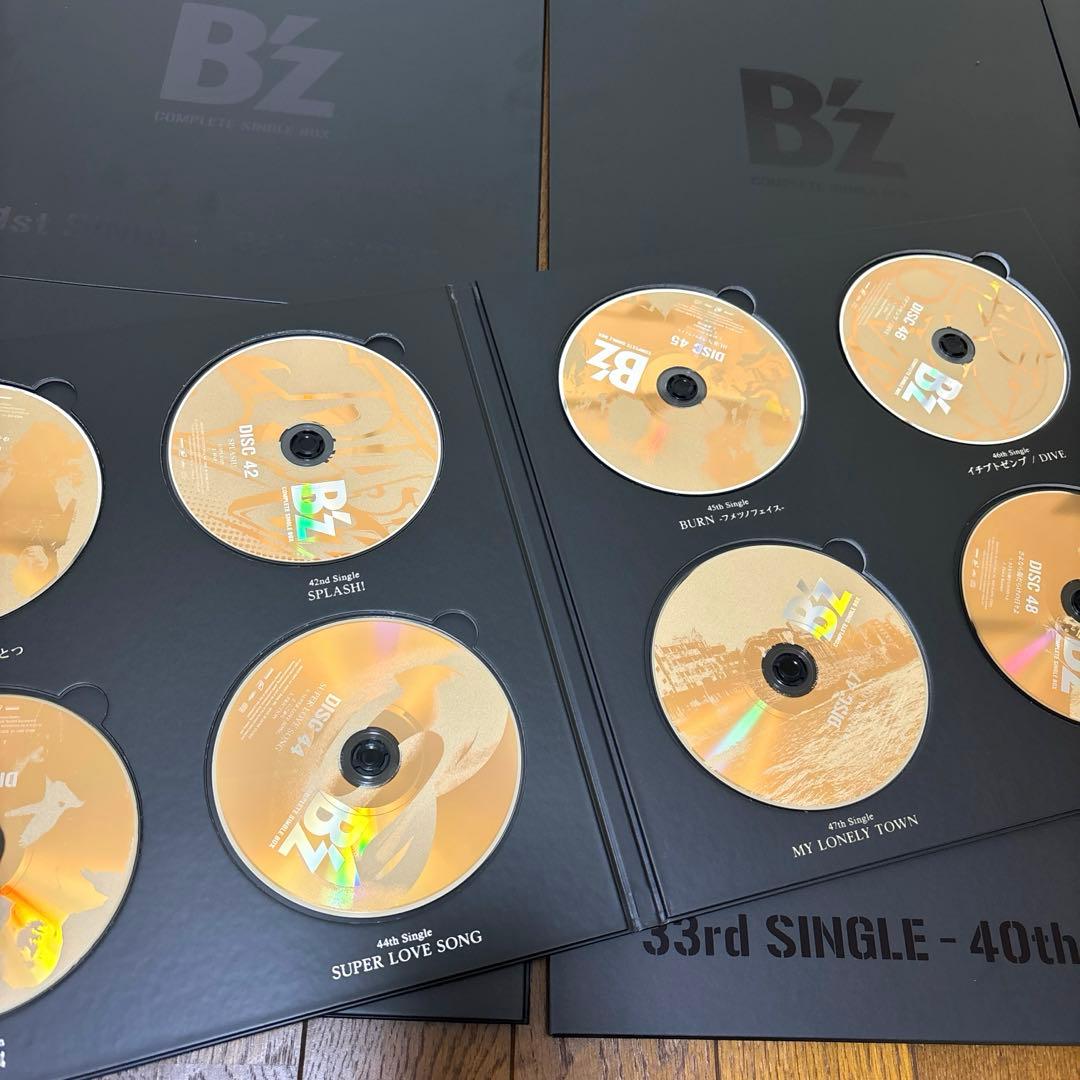 B’z 稲葉浩志 松本孝弘 COMPLETE SINGLE BOX