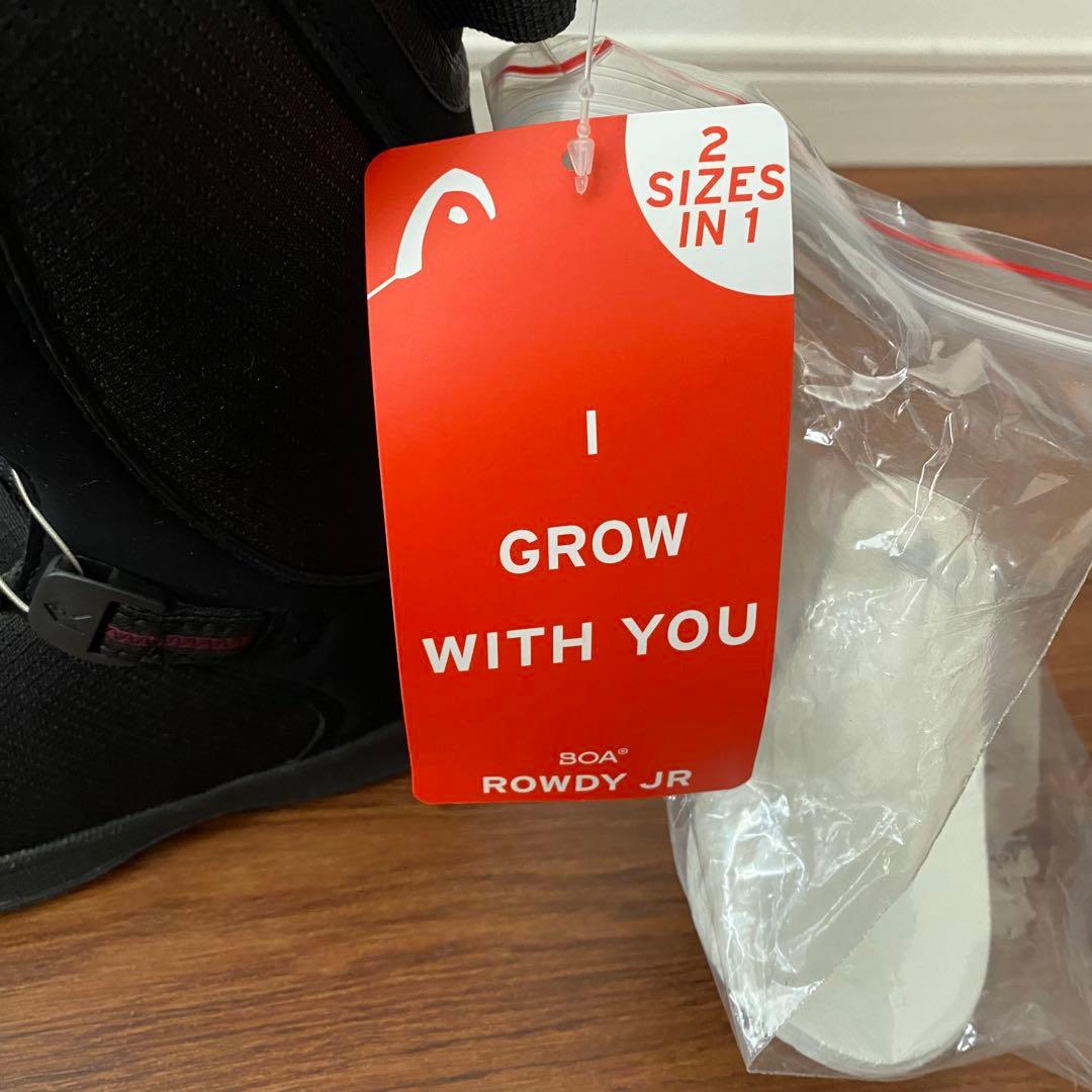 HARD ROWDY JR スノーボードブーツ 20.5 新品　ボア　BOA