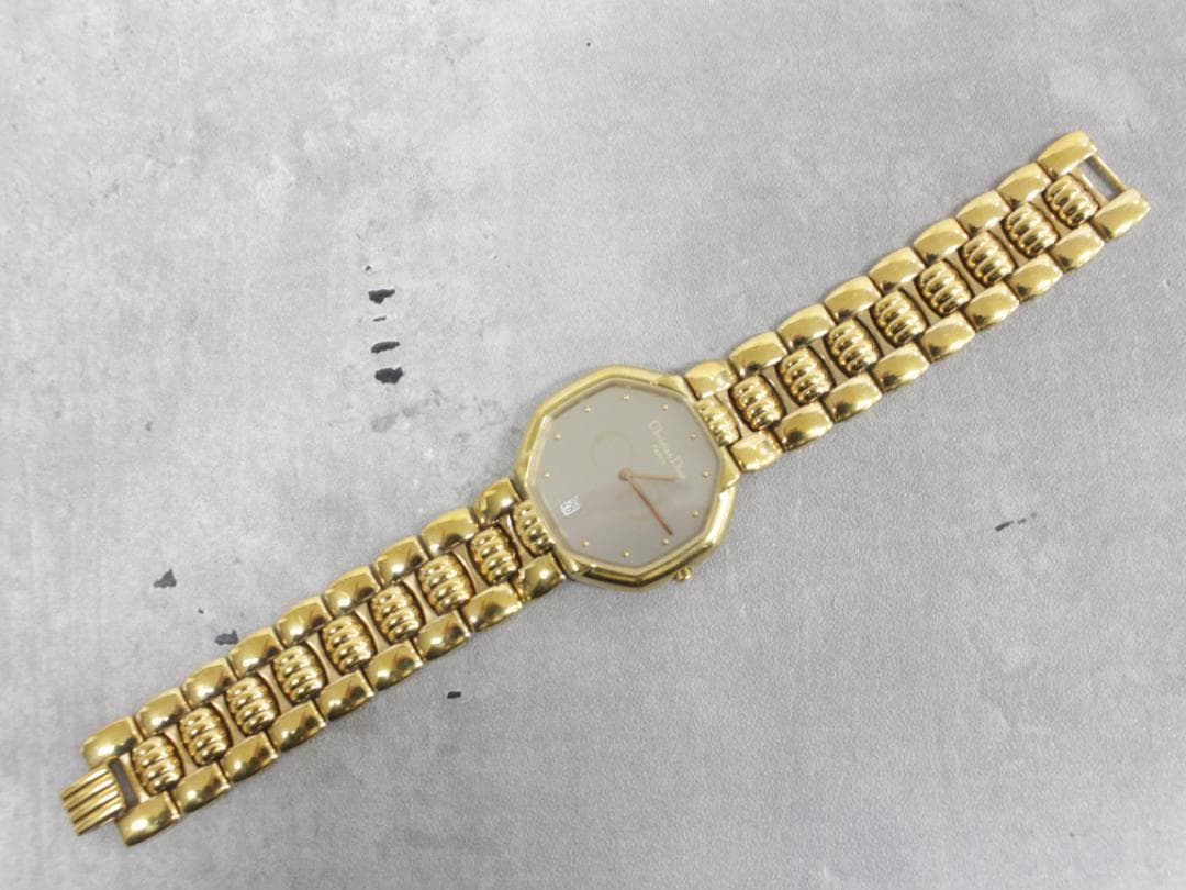 ■Christian Dior/ディオール オクタゴン 腕時計 レディース