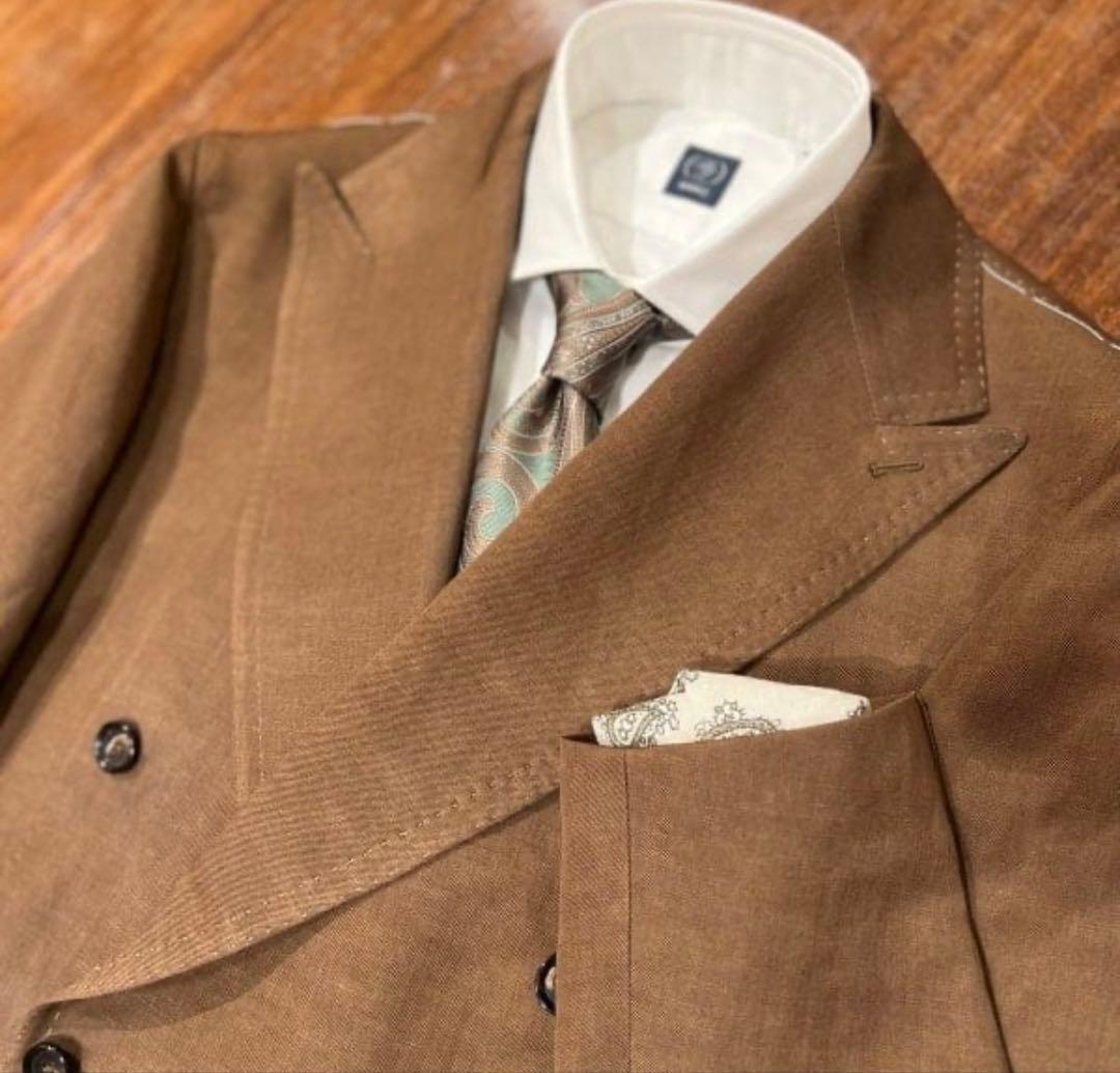 【新品】Holliday & Brown / BEAMS ペイズリー柄 ネクタイ