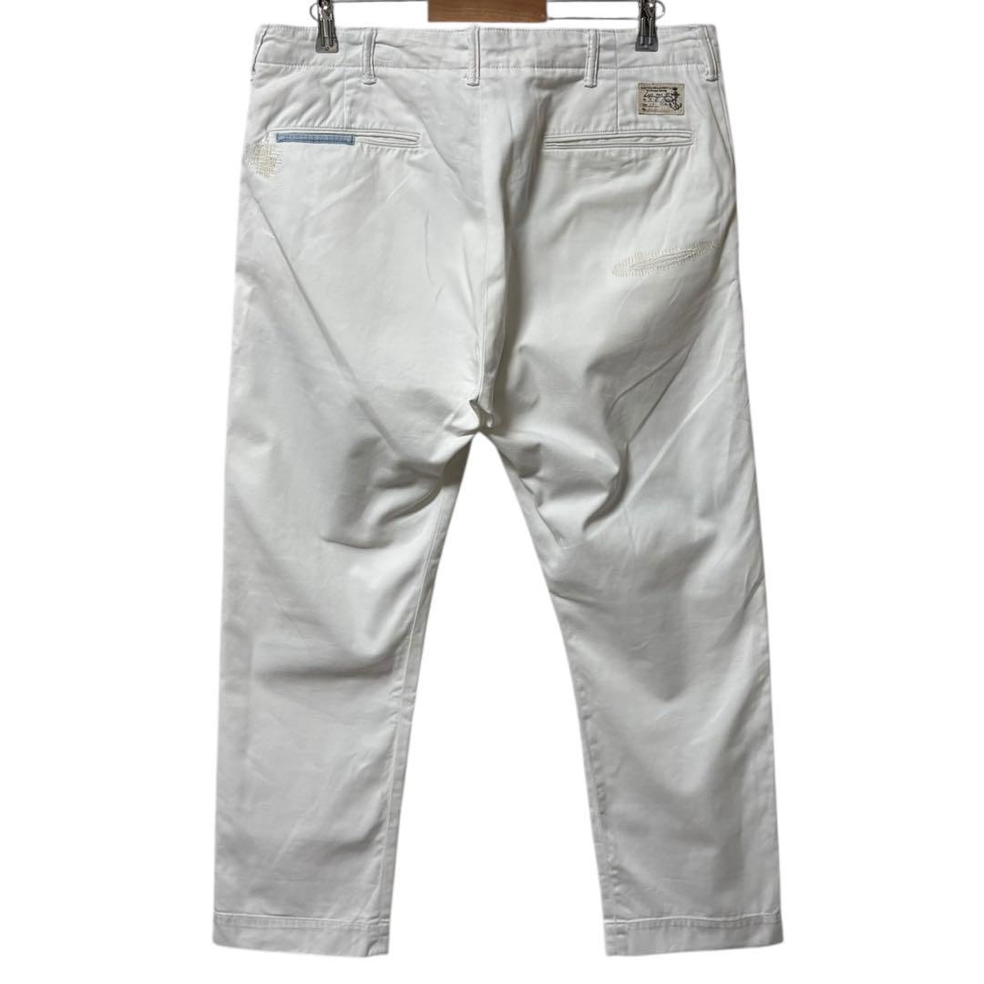 POLO RALPH LAUREN リペアリメイク加工 チノトラウザー