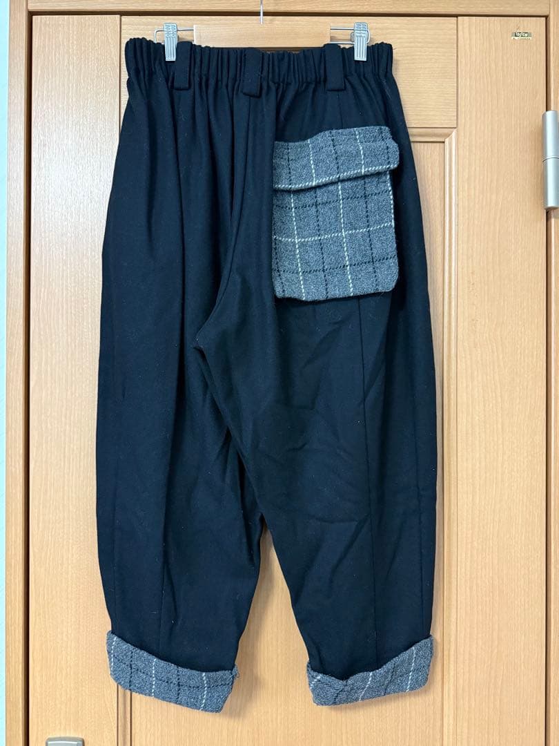 『m-mefu』チェックパンツ