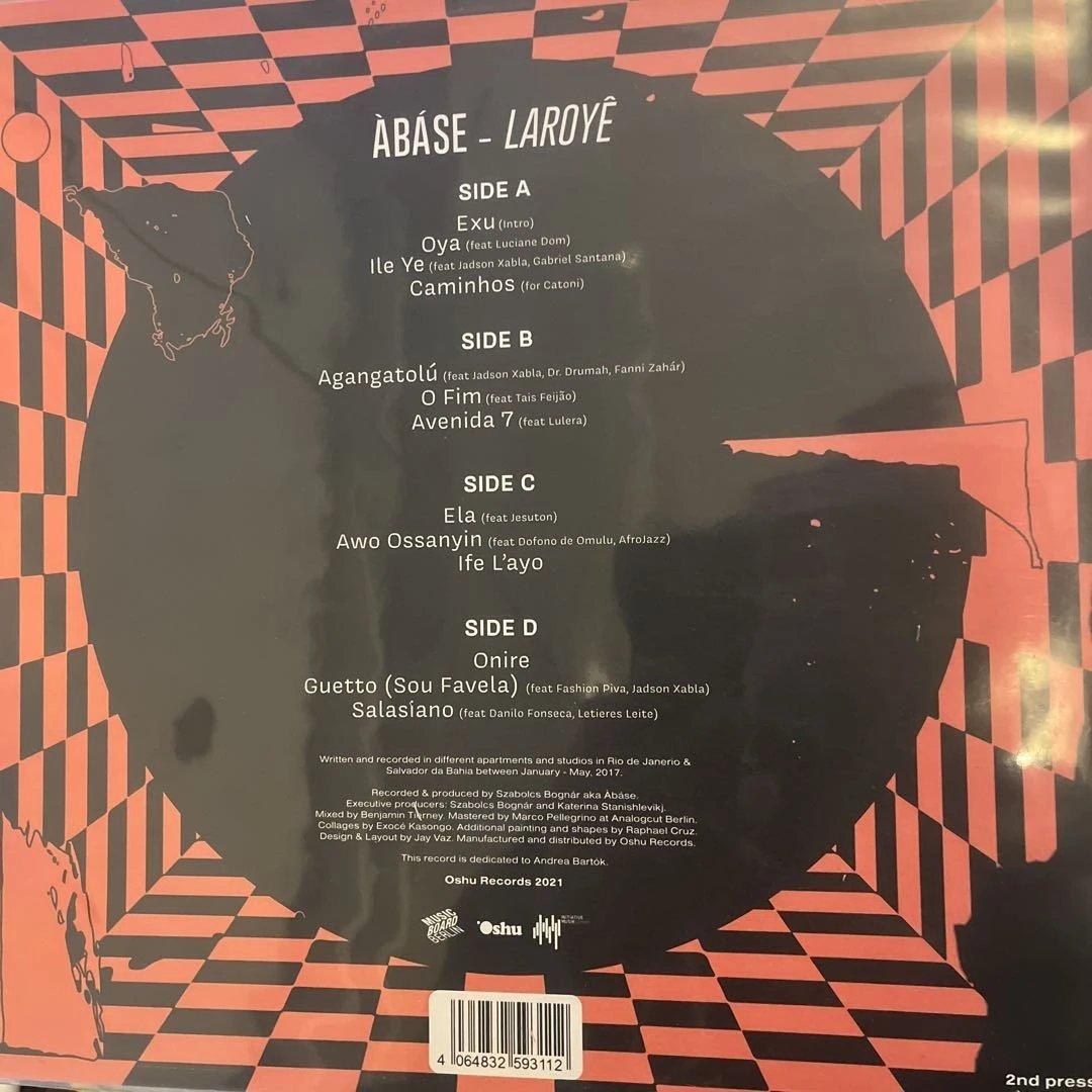 新品　ABÁSE - LAROYÊ 2ndプレス