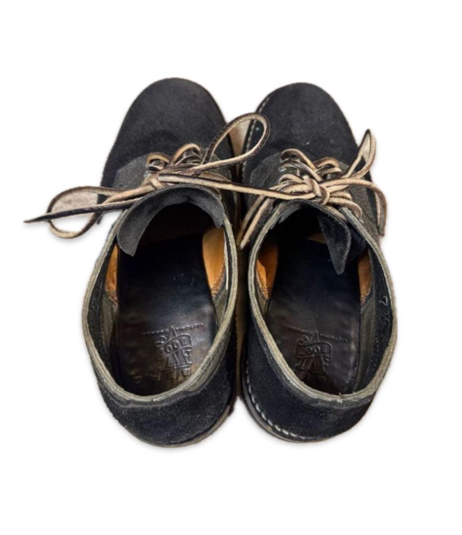 VIBERG Oxford ROUGHOUT×BULLHIDE 7.5