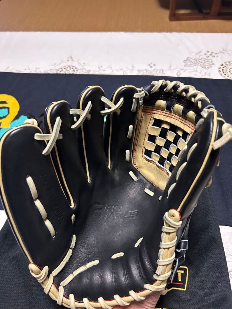 ZETT硬式グローブ 左投げ用