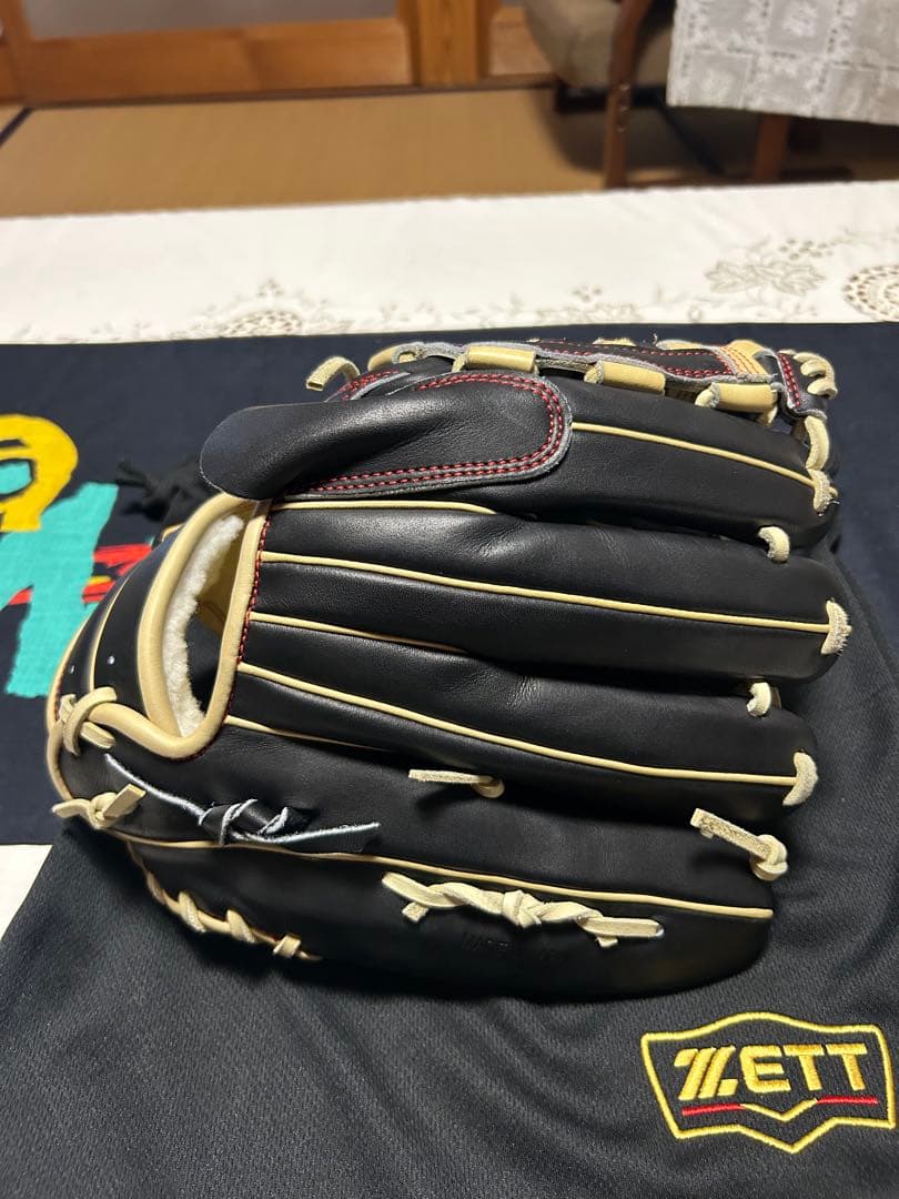 ZETT硬式グローブ 左投げ用