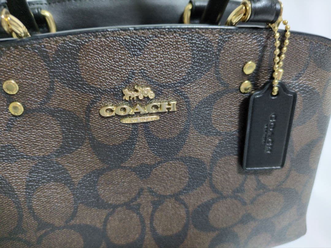 COACHミニリリーキャリーオール２ＷＡＹ バッグ