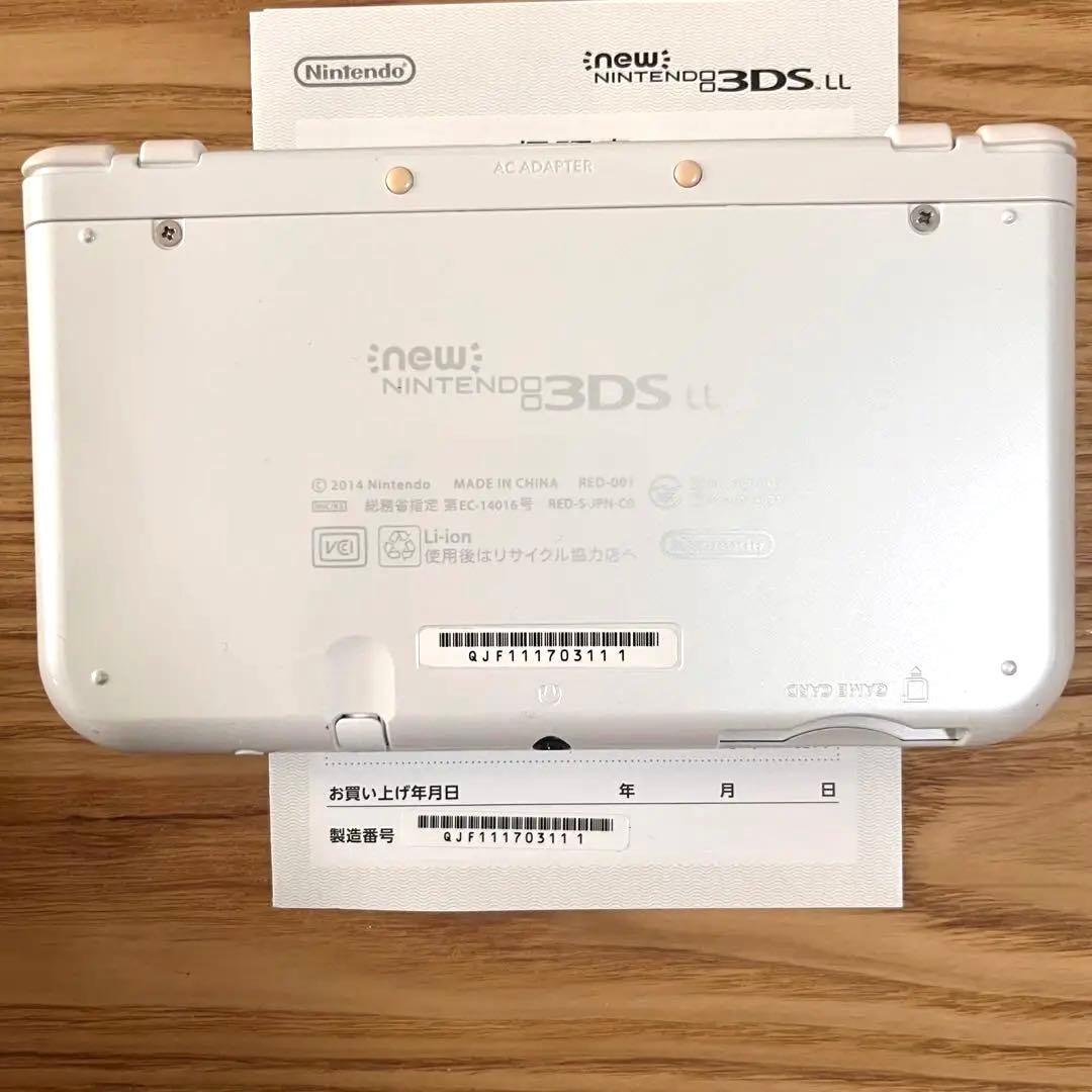 F*y様 【初期化済】Newニンテンドー3DSLL パールホワイト