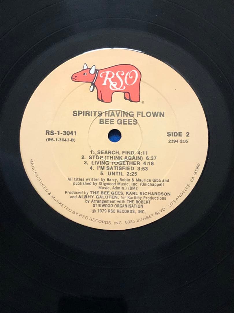 LPレコード♢Bee Gees♢RS-1-3041♢うg4941w43