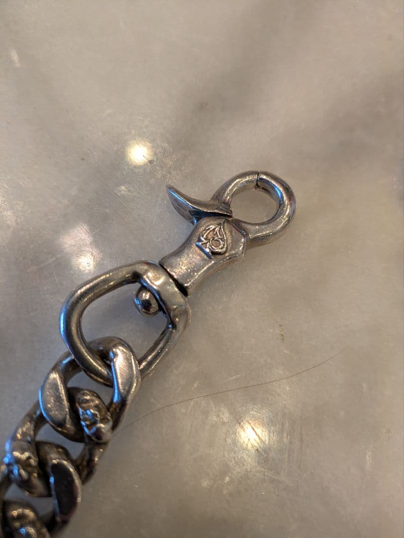 サーティーンデザインズ★ウォレットチェーン希少★スカル