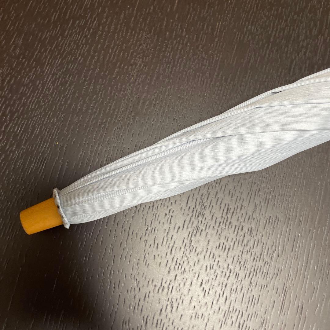 サンバリア100 折りたたみ日傘 ２段折 フロストブルー