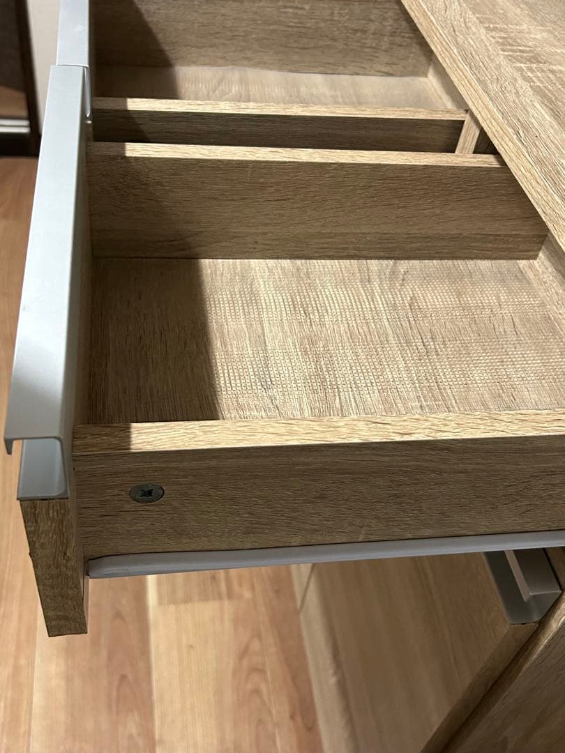 ぴっちゃん　キッチンカウンター 北欧風 118cm 収納 カウンター