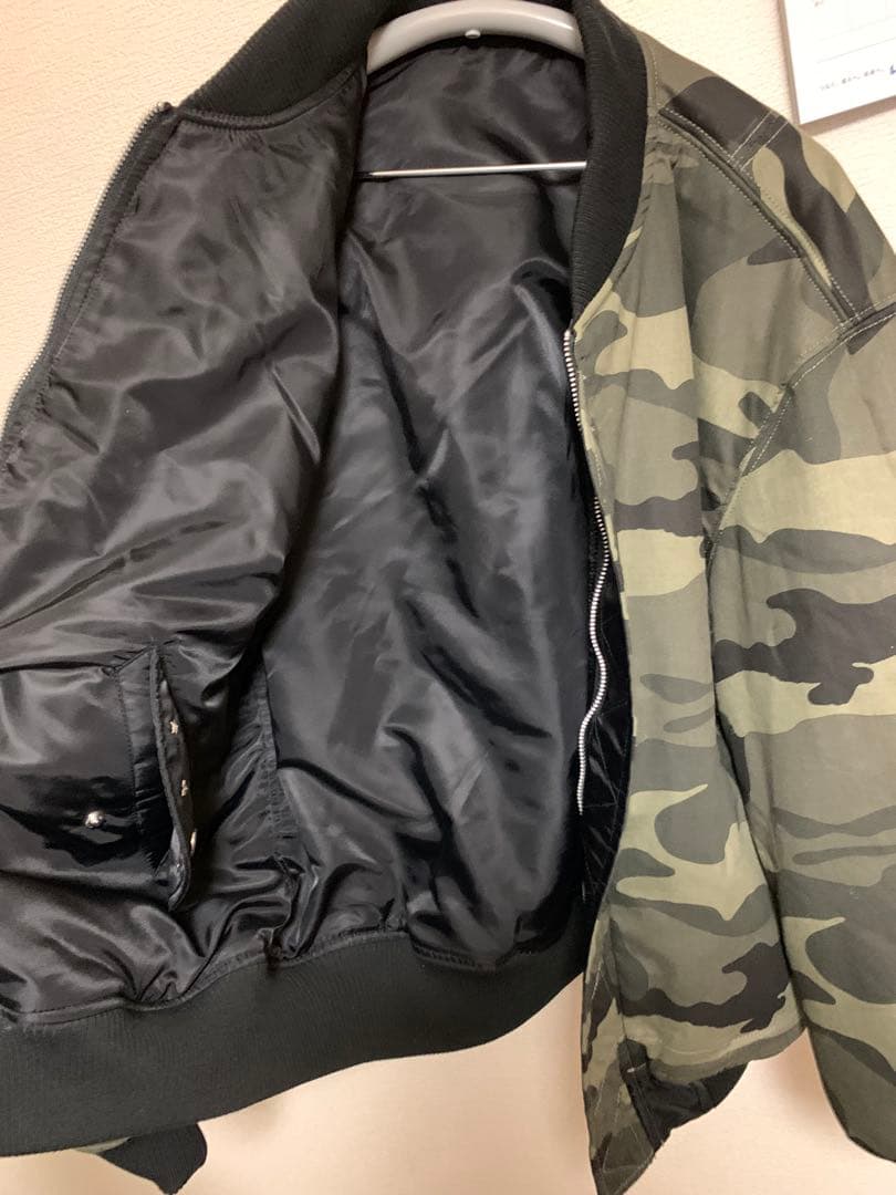 ジャケット・アウター BELVETcamoreversible ma1 jacket
