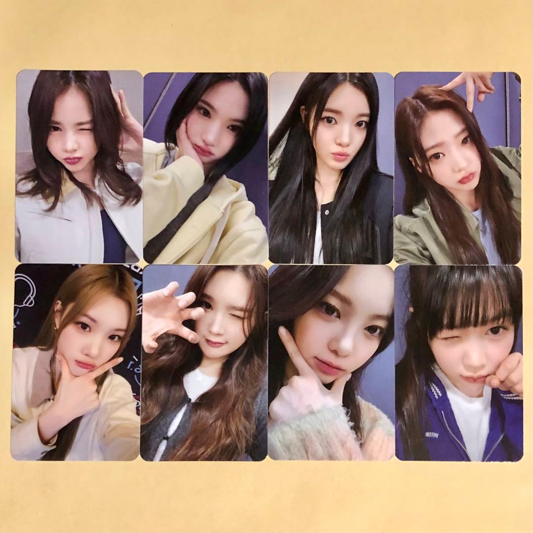 SMTOWN Hearts2Hearts H2H 中国 QQ トレカ 8枚セット