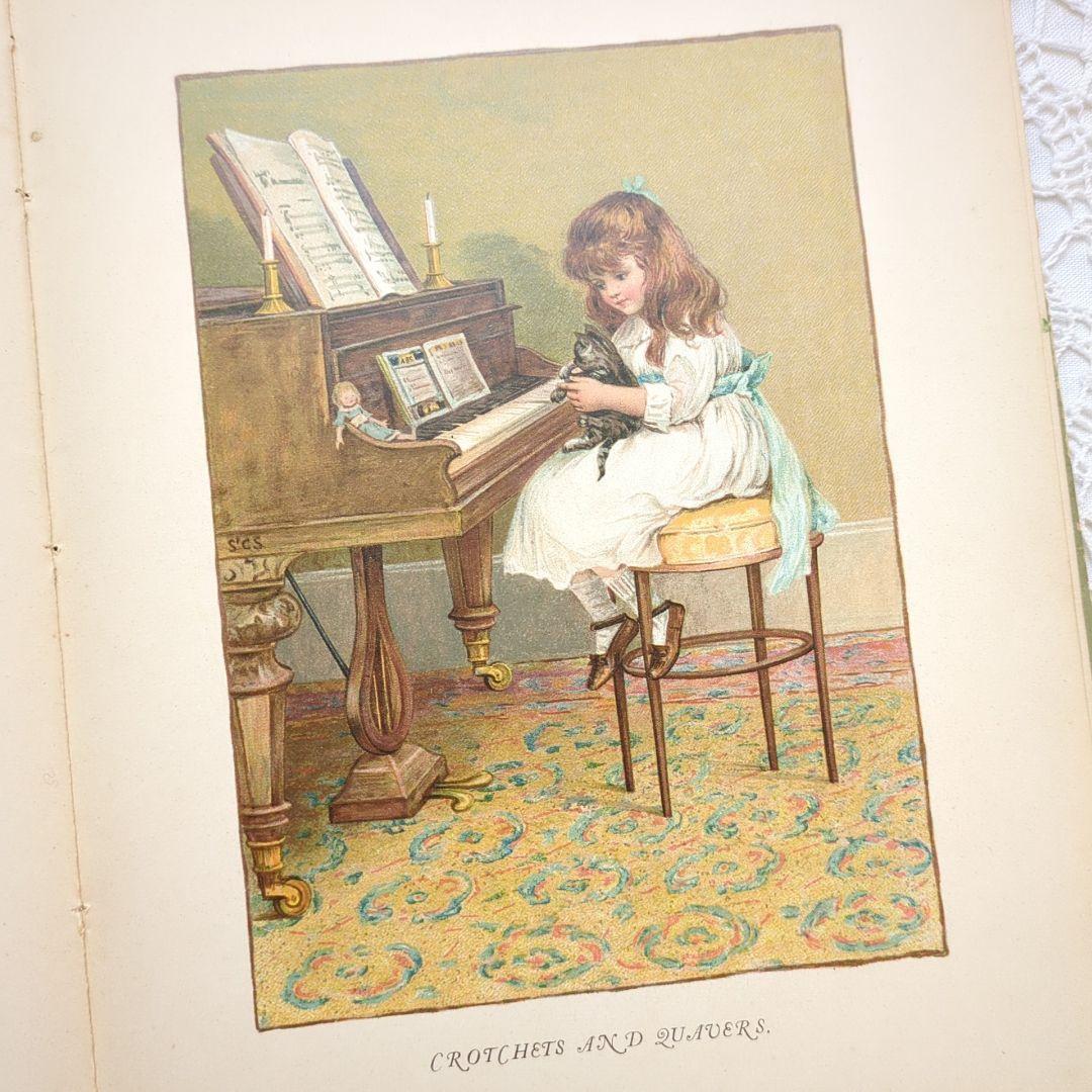 超稀少1891アーネストニスター絵本 初版本 洋書古書 児童書 ヴィクトリアン