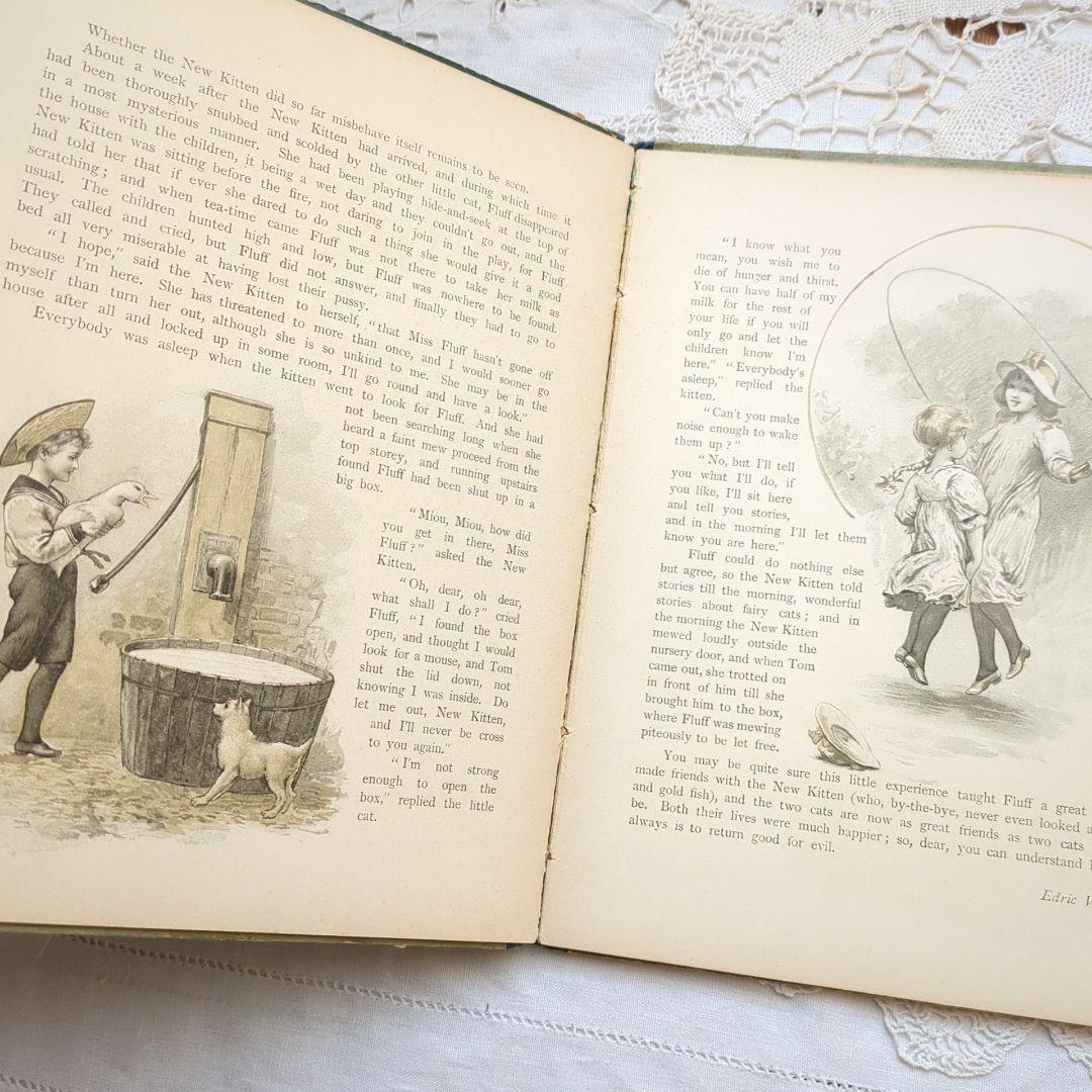 超稀少1891アーネストニスター絵本 初版本 洋書古書 児童書 ヴィクトリアン