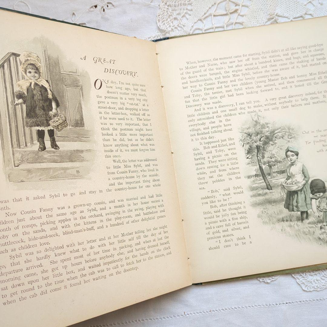 超稀少1891アーネストニスター絵本 初版本 洋書古書 児童書 ヴィクトリアン