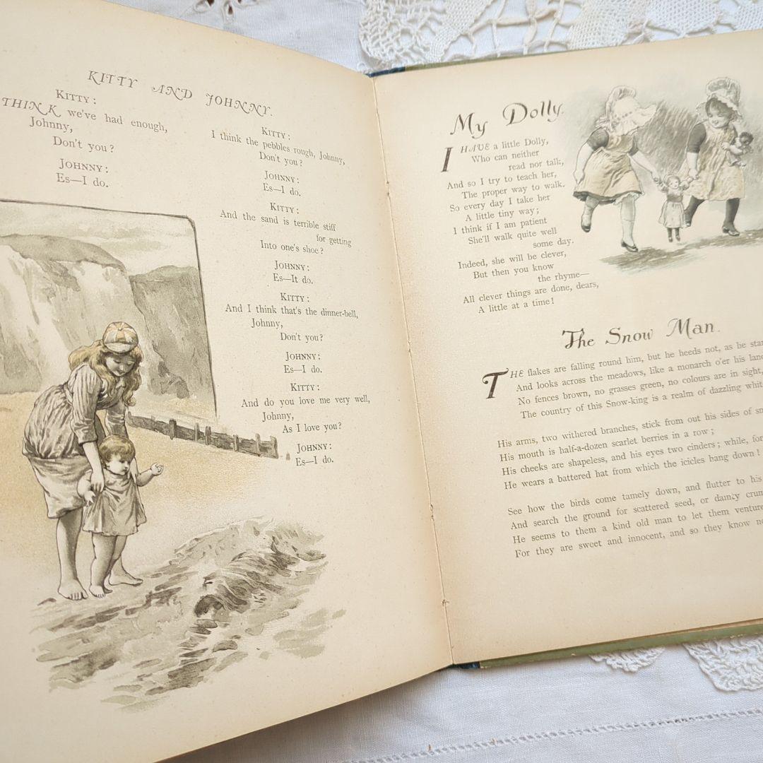 超稀少1891アーネストニスター絵本 初版本 洋書古書 児童書 ヴィクトリアン